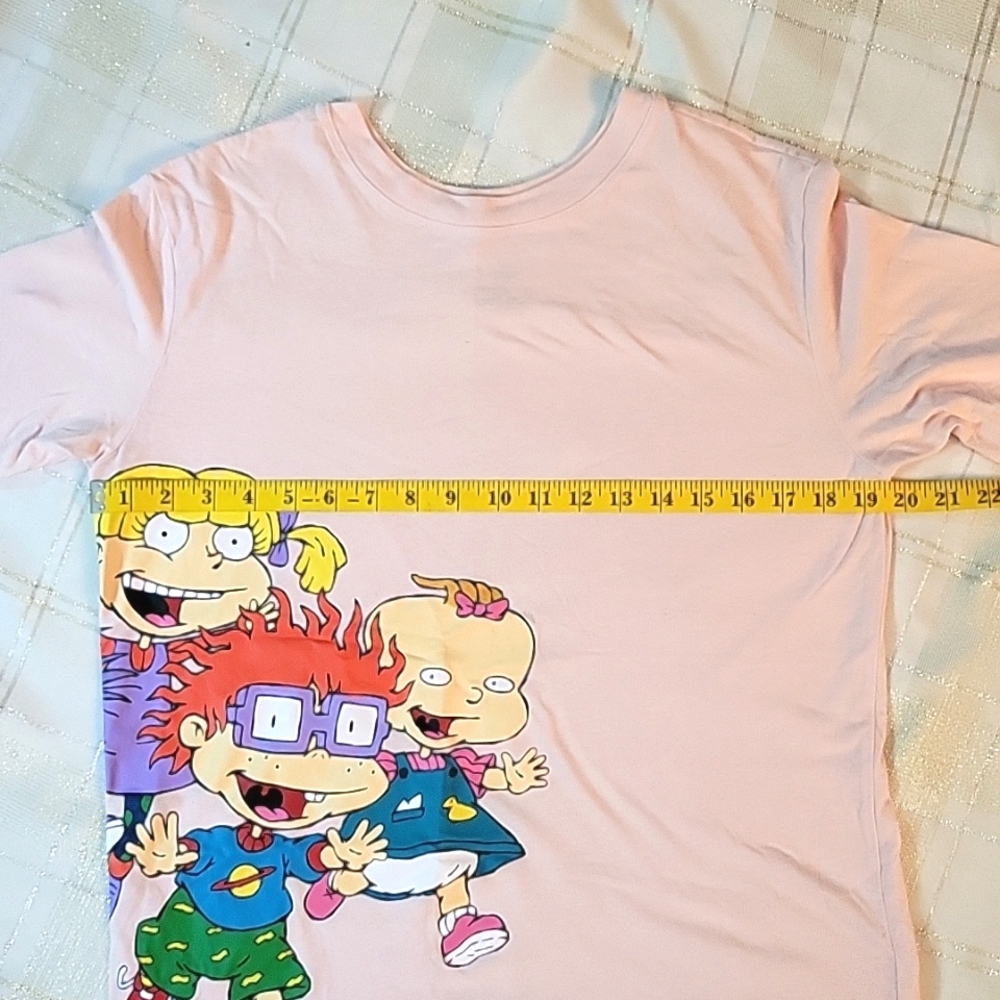 EUC Nickelodeon/Love Tribe Pink Rugrats long sleeve - Picture 7 of 8